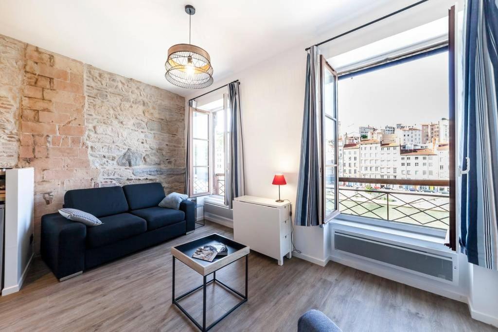 Апартаменты Vieux Lyon Avec Vue Sur La Saone Ail Экстерьер фото
